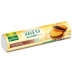 Gullon sušienky plnený s čokoládovým krémom - Sandwich 250g