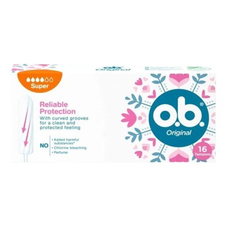 OB Tampóny Reliable protect. super 16ks