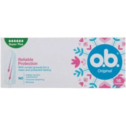 OB Tampóny Reliable protect. super plus 16ks