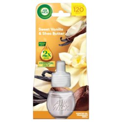 Air Wick  tekutá náplň do elektrického prístroja Sweet vanilla&shea butter 19ml