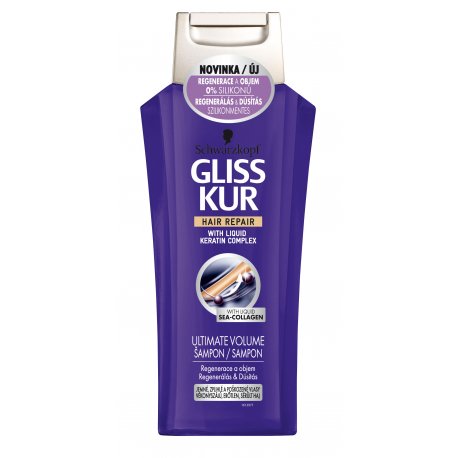 Gliss kur šampón 250 ml - Ultimate volume