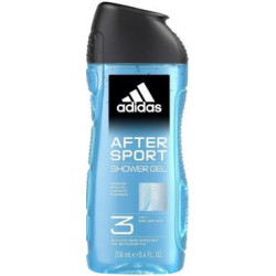 Adidas pánsky sprchový gél  - After sport 250ml (kartón 12 ks)
