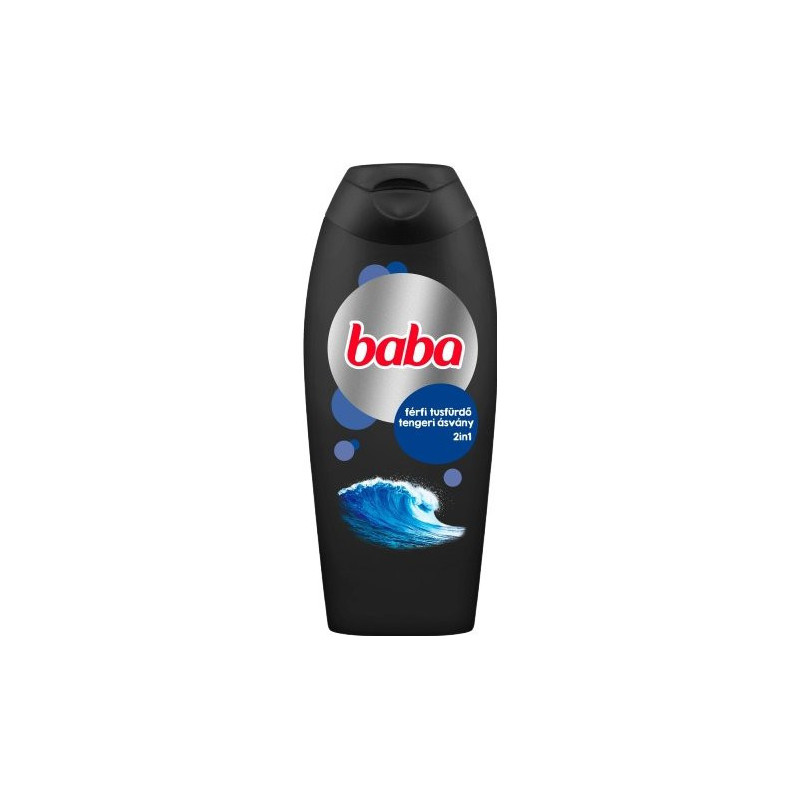 Baba pánsky sprchový gél - Morské minerály- 400 ml (kartón 12 ks)
