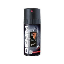 Denim pánsky deodorant  - Black 150 ml (kartón 6 ks)