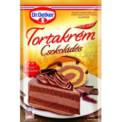 Dr.Oetker tortový krém  - Čokoládový 145g (kartón 12 ks)