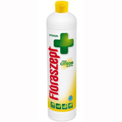 FLORASZEPT Čistiaci a dezinfekčný prostriedok citron 1L (kartón 15 ks)