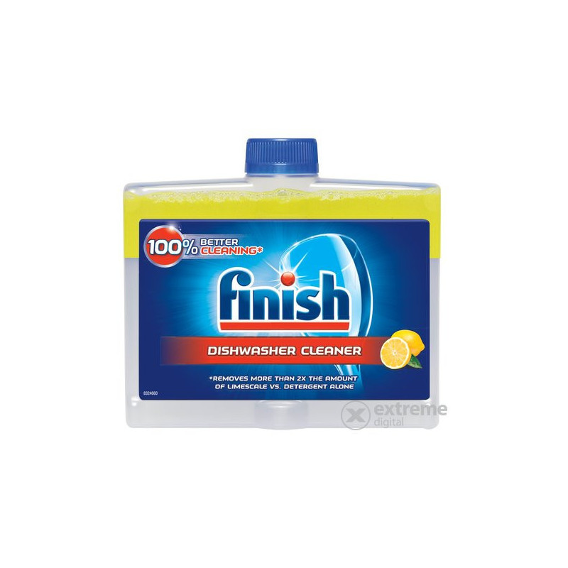 Finish čistič umývačky riadu Lemon  250 ml (kartón 12 ks)