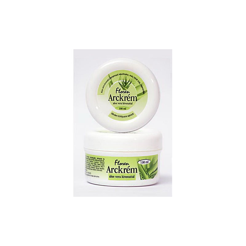 Floren krém na tvár - Aloe vera 100ml (kartón 8 ks)
