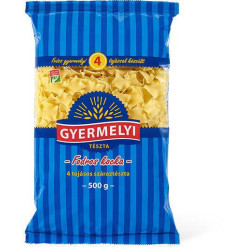 Gyermelyi 4 vaječné kučeravé štvorčeky 500 g (kartón 16 ks)