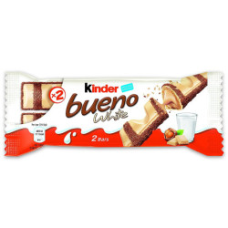Ferrero Kinder bueno white  43 g (kartón 30 ks)