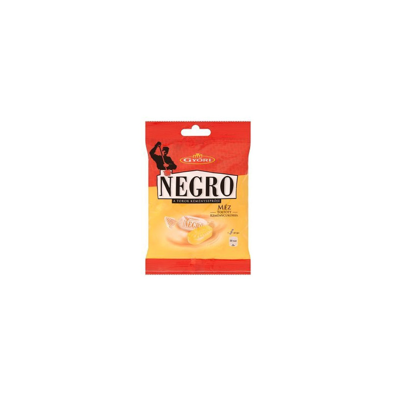 Negro cukrík  - Med 79g (kartón 32 ks)