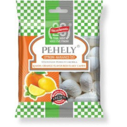 Pehely cukrík  - Citrón a pomaranč  70g (kartón 20 ks)