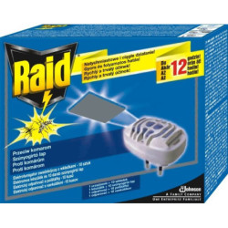 RAID ELEKTRICKÝ STROJČEK SUCHÁ NÁPLŇ 10 KS (kartón 12 ks)