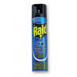 Raid  - Proti komárom a muchám 400ml (kartón 12 ks)