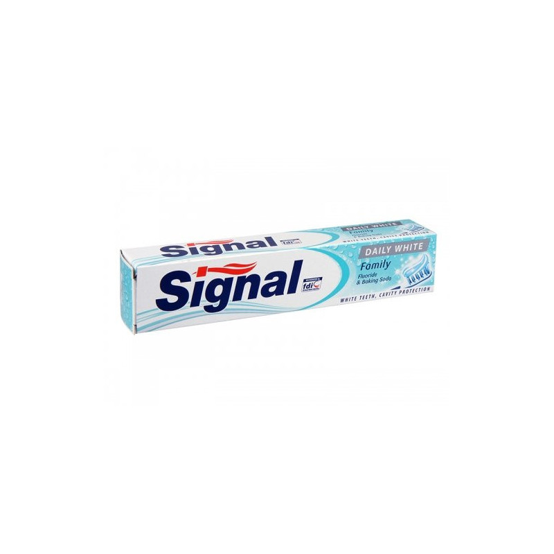 Signal Family zubná pasta - Daily white 75 ml (kartón 24 ks)