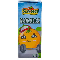 Szobi nápoj  - Pomaranč  0,2 L (kartón 27 ks)
