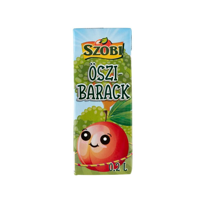 Szobi nápoj  - Broskyňa 0,2 L (kartón 27 ks)
