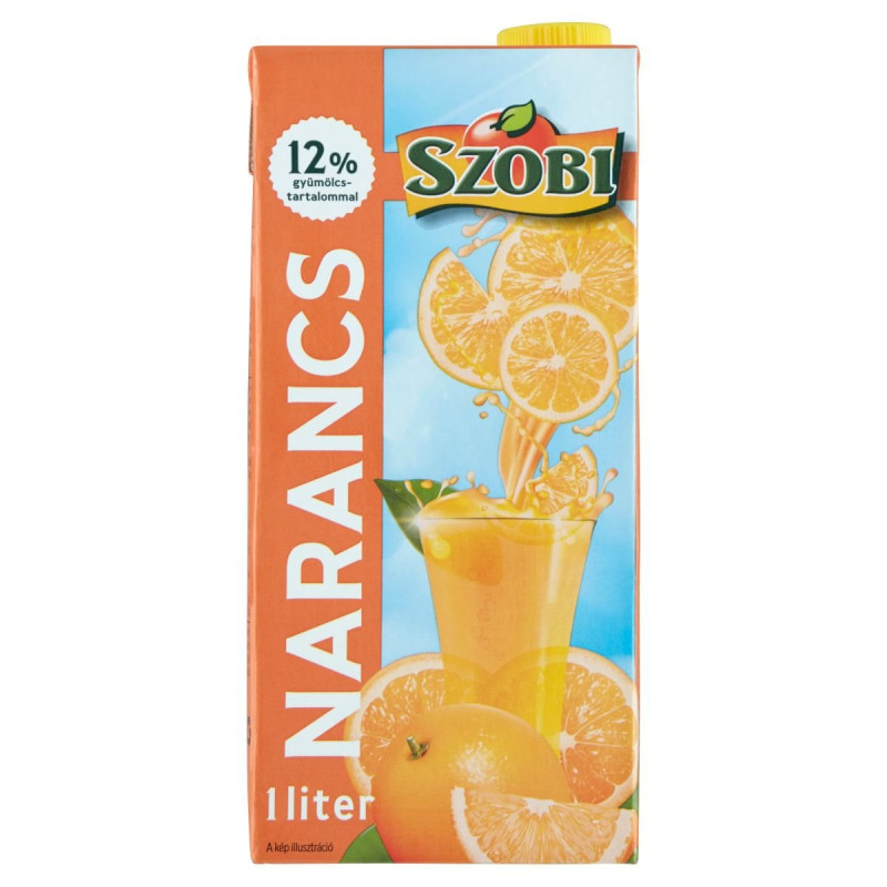 Szobi nápoj  - Pomaranč 1L (kartón 12 ks)