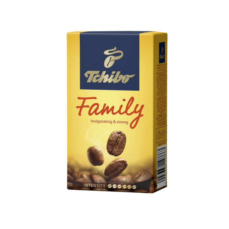 Tchibo Family Pražená mletá káva 250 g (kartón 12 ks)
