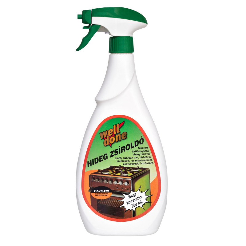 Well done odmasťovač 750 ml (kartón 15 ks)