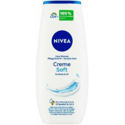 Nivea dámsky sprchový gél  - Creme soft 250ml (kartón 6 ks)
