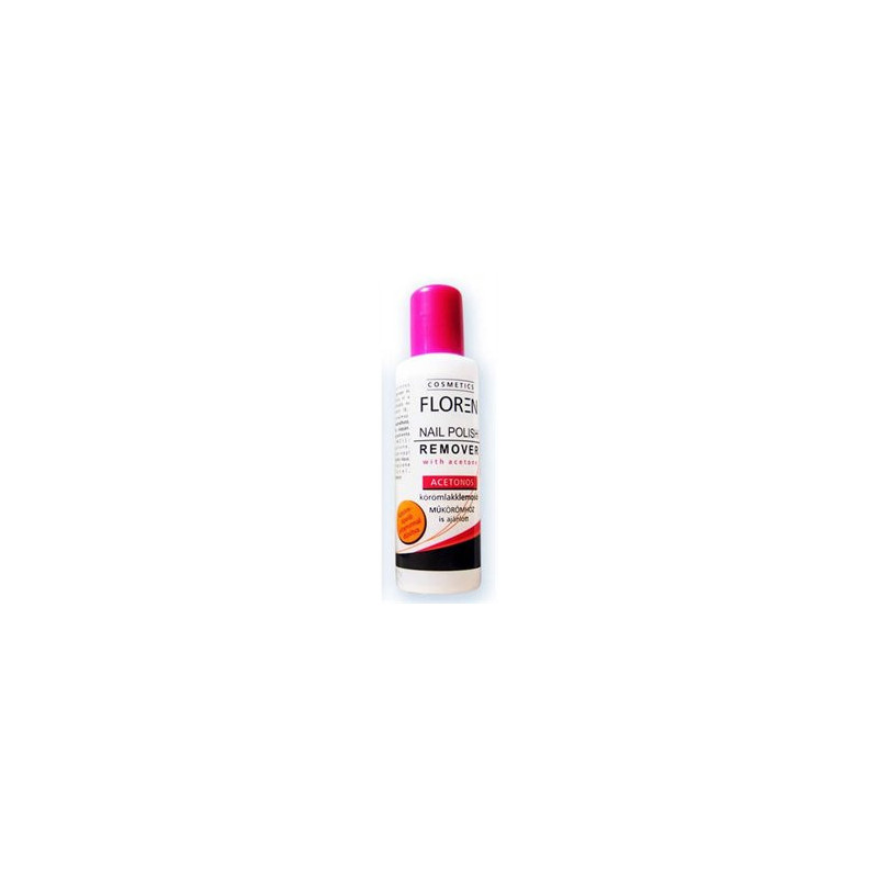 Odlakovač na nechty acetónový s vitamínom B5 -100 ml (kartón 12 ks)