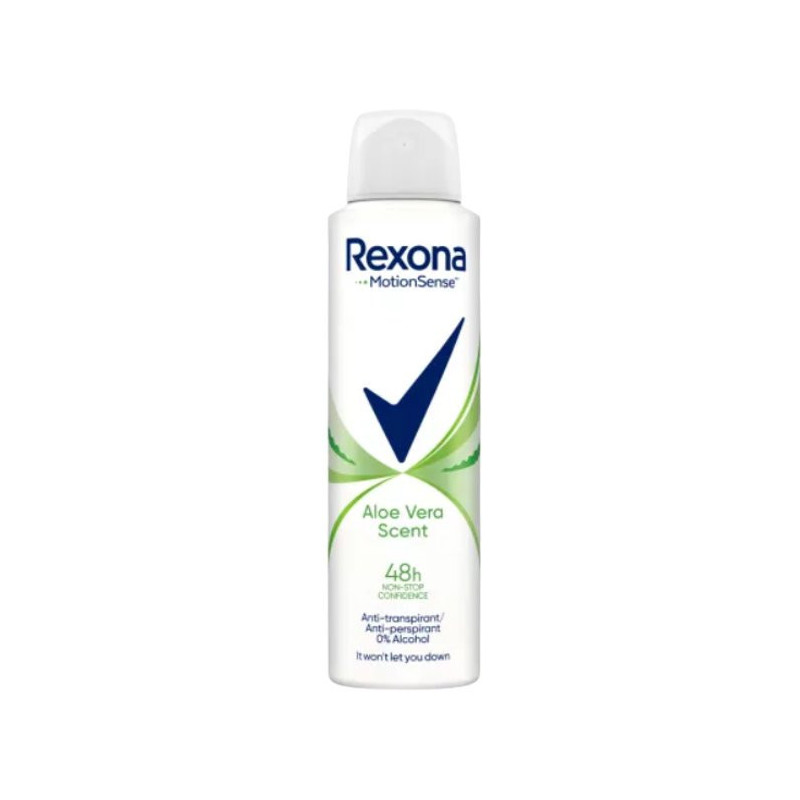 Rexona dámsky deodorant  - Aloe vera 150ml (kartón 6 ks)