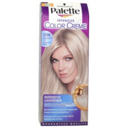 Palette farba na vlasy  - Ľadovostrieborný blond C10 (kartón 10 ks)