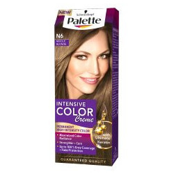 Palette farba na vlasy  - Stredneplavý  N6 (kartón 10 ks)