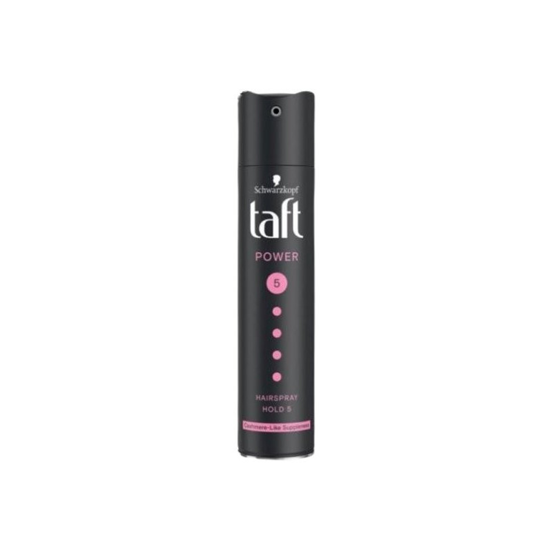 Taft lak na vlasy - Power cashmere 5 250 ml (kartón 10 ks)