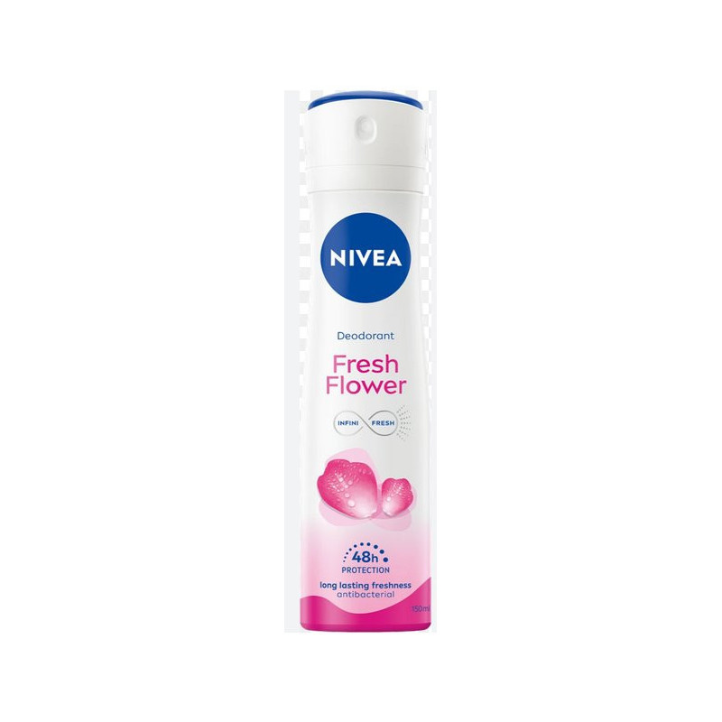 Nivea dámsky deodorant  - Fresh flower 150 ml (kartón 6 ks)