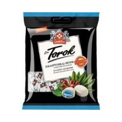 Dr. Torok cukrík - Eukalyptus + mentol 75 g (kartón 20 ks)