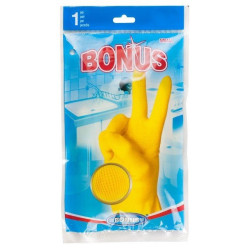 Bonus gumové rukavice - L (kartón 10 ks)