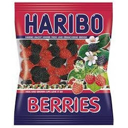 Haribo Berries želé s ovocnou príchuťou 100 g (kartón 30 ks)