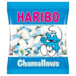 Haribo Chamallows šmolkovia penové cukrovinky 100 g (kartón 30 ks)