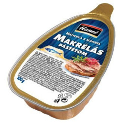 Hamé  Nátierka z makrél  100g (kartón 16 ks)