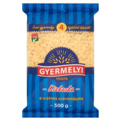 Gyermelyi 4 vaječné Malé štvorčeky 500 g (kartón 20 ks)