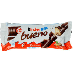 Kinder bueno lieskový 43g (kartón 30 ks)