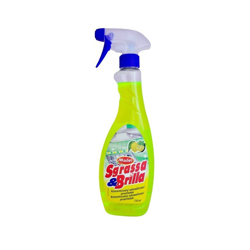 Pulirapid Sgrassa & Brilla čistič kuchyňa s rozprašovačom 750 ml (kartón 12 ks)