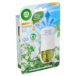 Air Wick Life Scents Elektrický osviežovač vzduchu strojček a náplň Linen in the Air  19 ml (kartón 6 ks)
