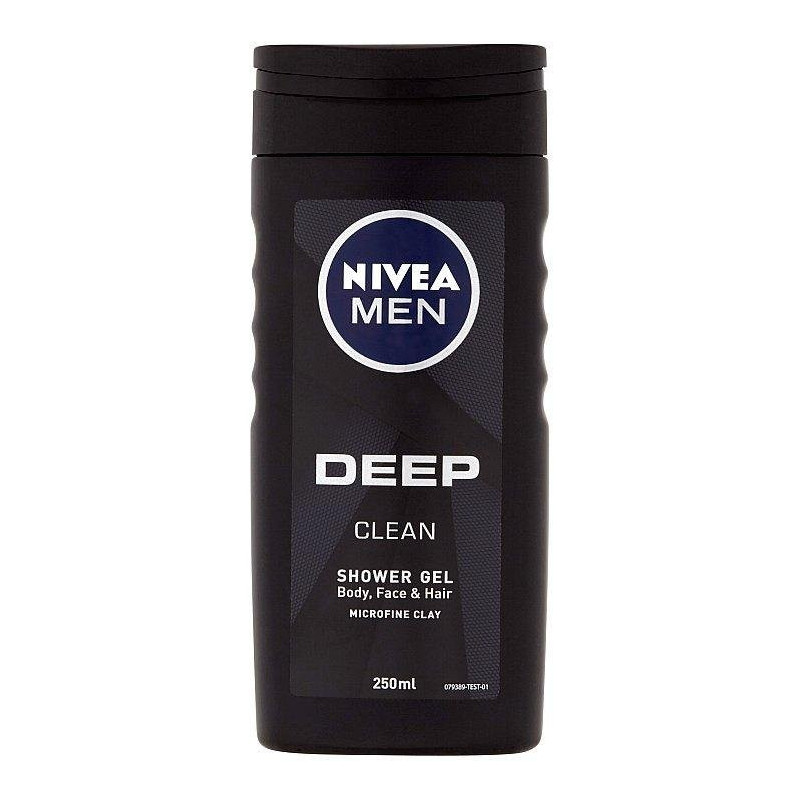 Nivea Men Deep Sprchový gél 250 ml (kartón 6 ks)