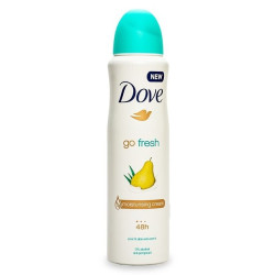 Dove Go Fresh Pear & Aloe Vera antiperspirant sprej 150 ml (kartón 6 ks)