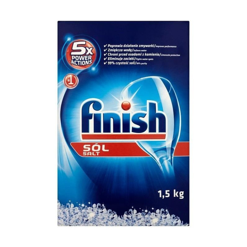 Finish Soľ do umývačky 1,5 kg (kartón 10 ks)