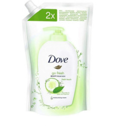 Dove Cucumber & Green Tea Scent jemné tekuté mydlo na ruky náplň 500 ml (kartón 10 ks)