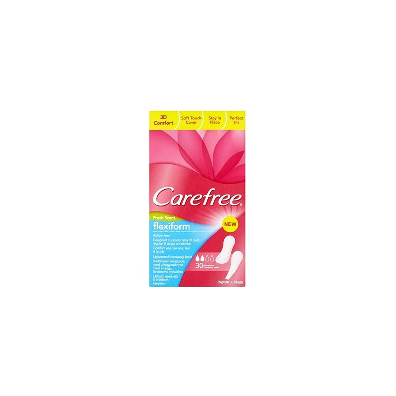 Carefree cotton flexiform 30 ks (kartón 10 ks)