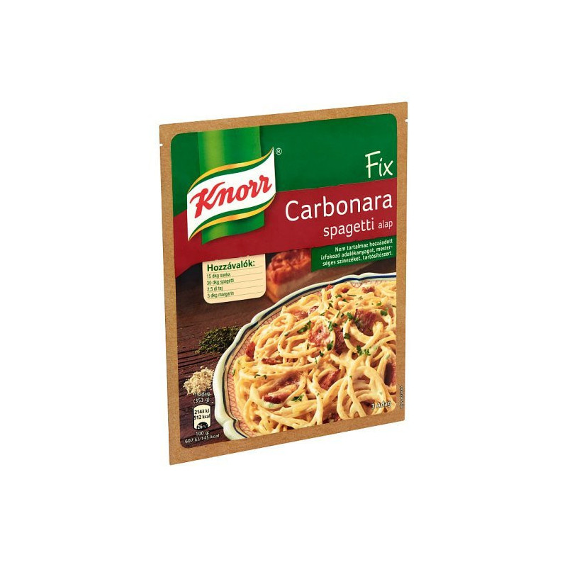 Knorr Fix Základ Carbonara 26 g (kartón 20 ks)