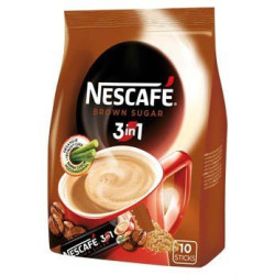 Nestlé NESCAFÉ 3in1 Brown Sugar  10 x 16,5 g (kartón 18 ks)