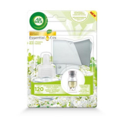 Air Wick  Elektrický osviežovač strojček a náplň Biele kvety 19 ml (kartón 6 ks)