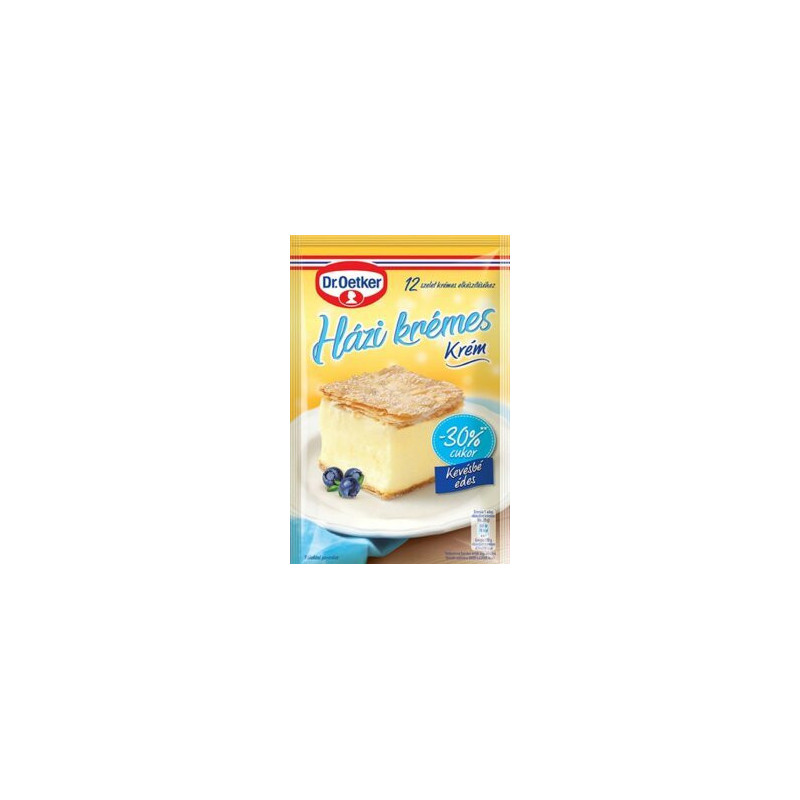 Dr.Oetker Házi Krémes - 30% cukru 149 g (kartón 14 ks)