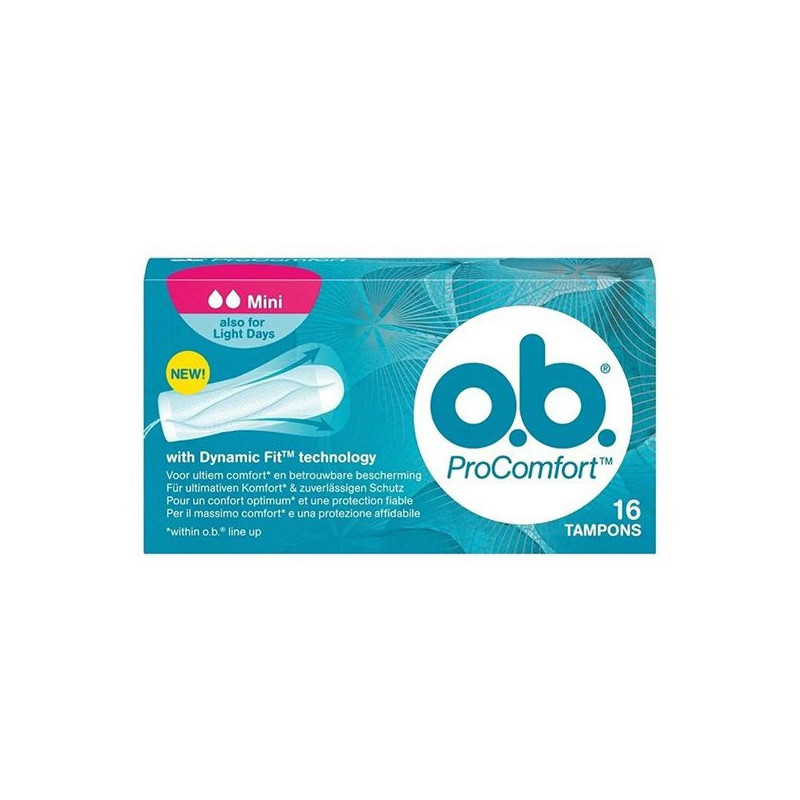 OB Tampón ProComfort Mini 16 ks (kartón 16 ks)